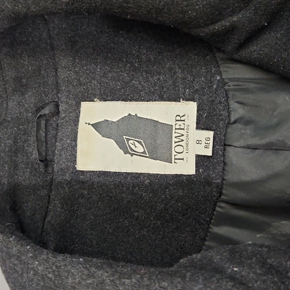 Woman's Double-Breasted Peacoat - Picture 5 of 6